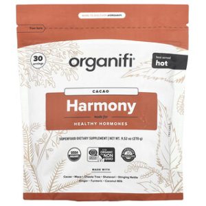 Organifi Harmony - אבקת קקאו להרמוניה פנימית - 270 גרם
