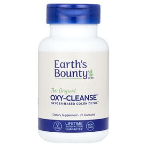 Oxy-Cleanse® Earths Bounty, ניקוי רעלים מהמעי - 75 כמוסות