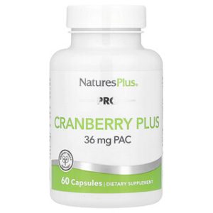 PRO Cranberry Plus - כמוסות חמוציות NaturesPlus - 60 כמוסות