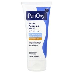 PanOxyl - תכשיר ניקוי מקסימום עוצמה לפנים ולגוף