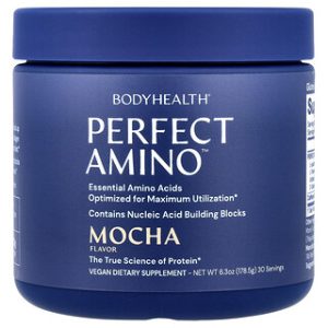 Perfect Amino™ Mocha - תוסף חלבון 178.5 גרם - BodyHealth