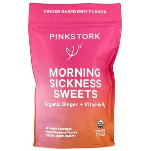 Pink Stork - סוכריות לבחילות הריון - ג'ינג'ר פטל