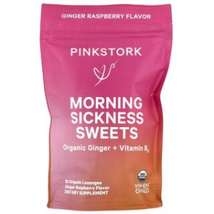 Pink Stork - סוכריות לבחילות הריון - ג'ינג'ר פטל