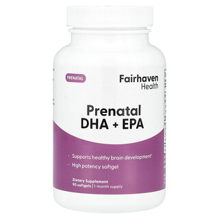 Prenatal DHA+EPA - תוסף תזונה לנשים בהריון - 90 כמוסות