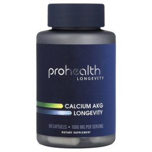 ProHealth Calcium AKG - תוסף אריכות ימים - 60 כמוסות