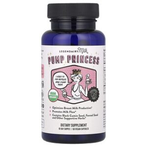 Pump Princess Legendairy Milk-כמוסות טבעוניות להגברת חלב