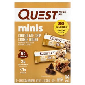 Quest Minis - חטיף חלבון צ'יפ צ'וקולד - 14 יחידות