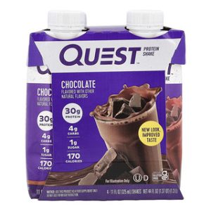 Quest Nutrition - שייק חלבון שוקולד - 4 יחידות