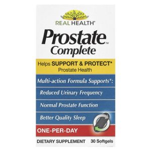 Real Health Prostate Complete - תוסף תזונה לגבר 30 כמוסות