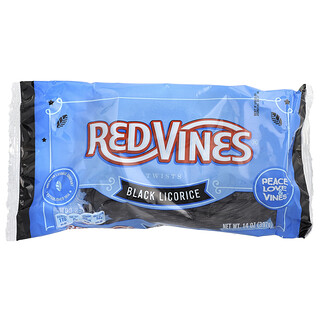 Red Vines ליקריץ שחור טוויסט 397 גרם - טעם קלאסי