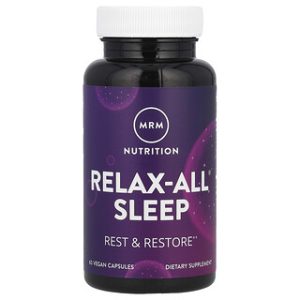 Relax-All Sleep® MRM - כמוסות שינה טבעיות לטבעונים