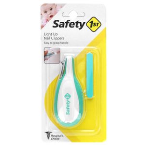 Safety 1st - קוצץ ציפורניים מואר לתינוקות - 1 יח'