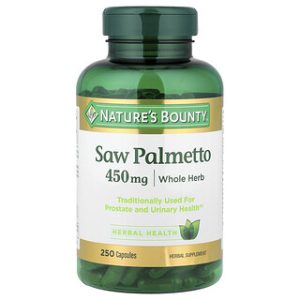 Saw Palmetto 450 מ"ג - 250 כמוסות , Nature's Bounty
