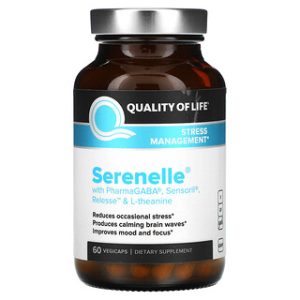 Serenelle לניהול לחצים - 60 כמוסות טבעוניות