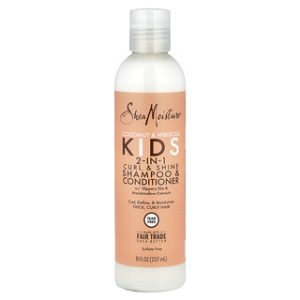 SheaMoisture שמפו ומרכך לילדים קוקוס ושיביסקוס