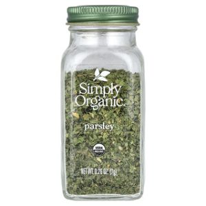 Simply Organic פטרוזיליה- תבלין אורגני 7 גרם