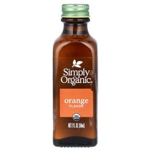 Simply Organic - תמצית טעם תפוז אורגנית 59 מ"ל