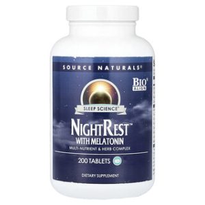 Sleep Science NightRest - כדורי מלטונין לשינה טובה