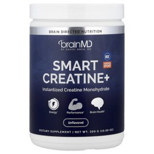 Smart Creatine+ BrainMD - קריאטין ללא טעם 309 גרם