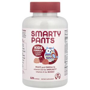 SmartyPants Kids Formula - גומי בטעם דובדבן-ברי, 120 יחידות