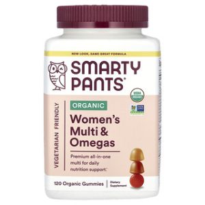 SmartyPants - מולטי ויטמין אורגני לנשים - 120 גומי