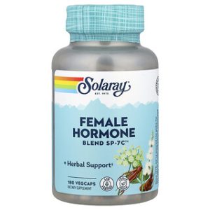 Solaray Female Hormone Blend SP-7C - 180 כמוסות צמחיות