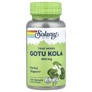 Solaray Gotu Kola 450 מ"ג - 100 כמוסות צמחיות