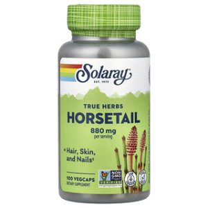 Solaray Horsetail - תוסף צמחי זנב הסוס 100 כמוסות