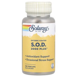 Solaray S.O.D. 2000 Plus - נוגדי חמצון מעטפת Enteric