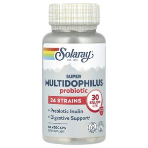 Solaray Super Multidophilus - פרוביוטיקה 60 כמוסות צמחיות
