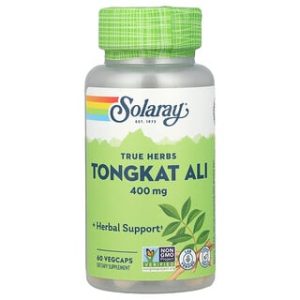 Solaray Tongkat Ali 400 מ"ג - תוסף תזונה לגברים