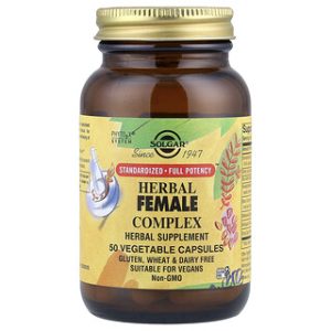 Solgar Herbal Female Complex - 50 כמוסות צמחיות