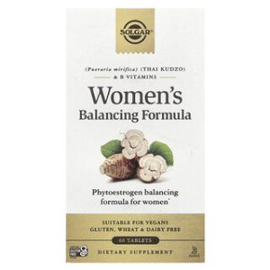 Solgar Womens Balancing Formula - 60 טבליות - איזון נשי