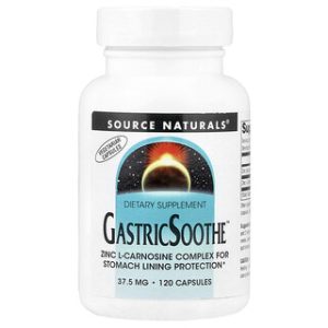 Source Naturals GastricSoothe - הקלה על צרבת ב-120 כמוסות
