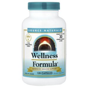 Source Naturals Wellness Formula - תמיכה חיסונית מתקדמת