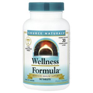 Source Naturals Wellness Formula - תמיכה חיסונית מתקדמת