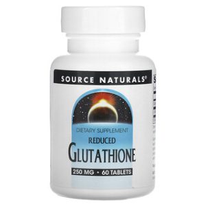 Source Naturals גלוטתיון מופחת 60 טבליות - נוגד חמצון