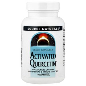 Source Naturals קוורצטין פעיל 100 כמוסות - תוסף תזונה