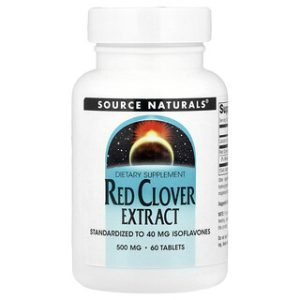 Source Naturals תמצית תלתן אדום - 60 טבליות