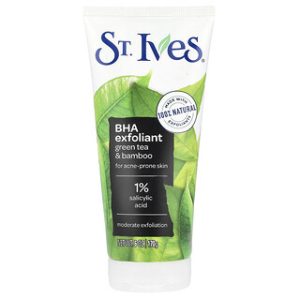 St. Ives BHA פילינג תה ירוק- לעור נוטה לפצעונים