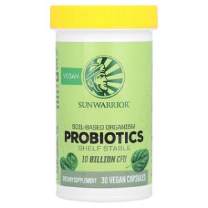 Sunwarrior Probiotics - 10B CFU - קפסולות טבעוניות