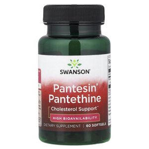 Swanson Pantesin® Pantethine 300 מ"ג - 60 כמוסות רכות
