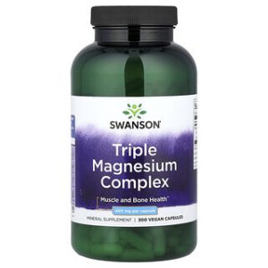 Swanson Triple Magnesium Complex - 300 כמוסות טבעוניות