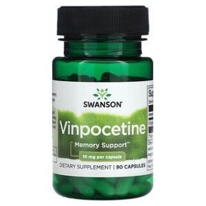 Swanson Vinpocetine 10 מ"ג - 90 כמוסות לשיפור הזיכרון