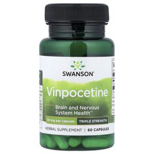 Swanson Vinpocetine 30 מ"ג - 60 כמוסות לשיפור הזיכרון