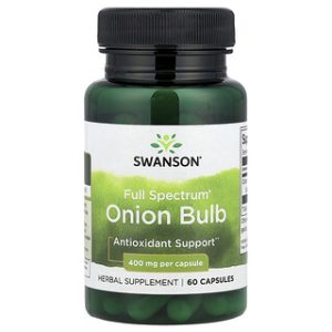 Swanson בצל Full Spectrum 400 מ"ג - 60 כמוסות