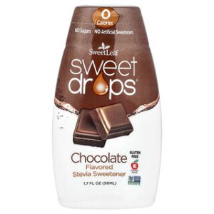 SweetLeaf Stevia טיפות שוקולד 50 מ"ל - ממתיק טבעי