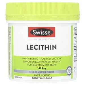 Swisse Lecithin 1200 מ"ג - 180 כמוסות - לבריאות כללית