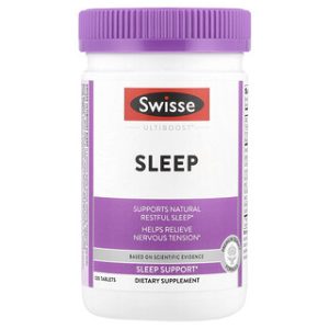 Swisse Ultiboost Sleep - תוסף שינה 120 טבליות