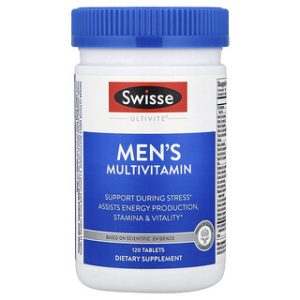 Swisse Ultivite גברים- מולטי ויטמין 120 טבליות